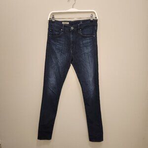 AG Adriano Goldschmied Jeans The Farrah Skinny High Rise Dark Wash - Size 29